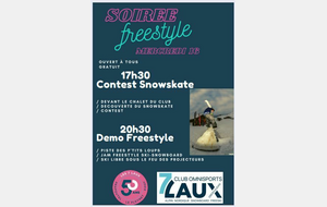 Animation 50 ans des 7 Laux - Section Freestyle - le 16/02/2022
