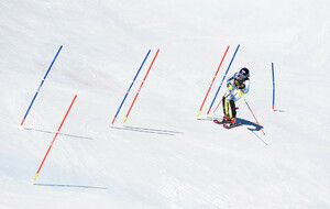 U12 Slalom coupe d'argent Lans en Vercors 