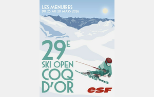 U12 - U14 - COQ D'OR (sur slection points Open ESF) Les Mnuires - GS - P