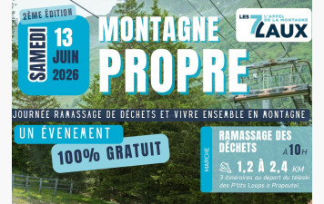 Journée Montagne Propre à Prapoutel à partir de 10h